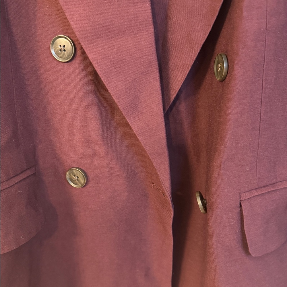 a new day Rich Maroon Blazer - Picture 7 of 9